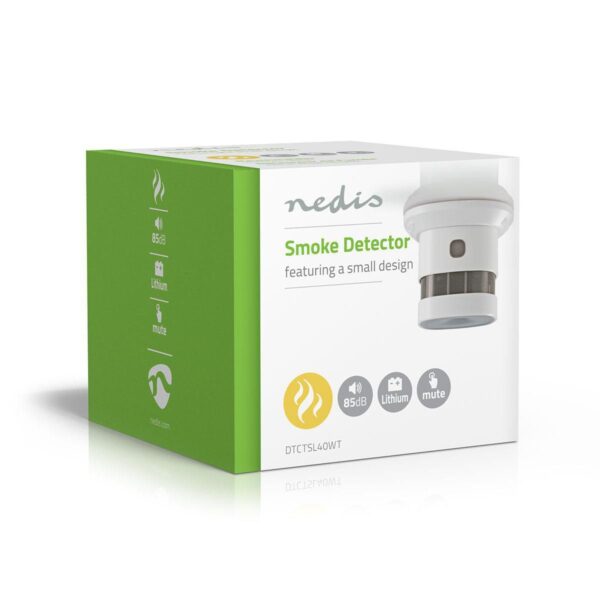 Kleine compacte Nedis rookmelder.