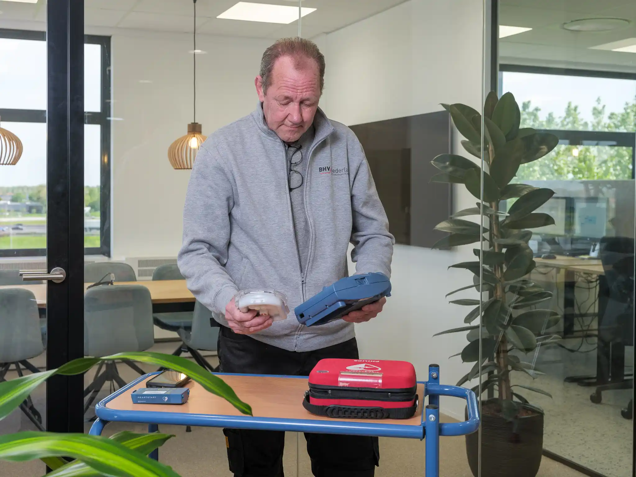 AED controleren